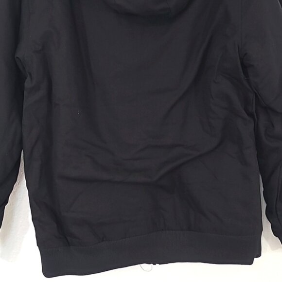 *NWT* ECKO UNLTD Men's Sherpa Lined Heavy Hooded Black Jacket, size Medium - Picture 7 of 12